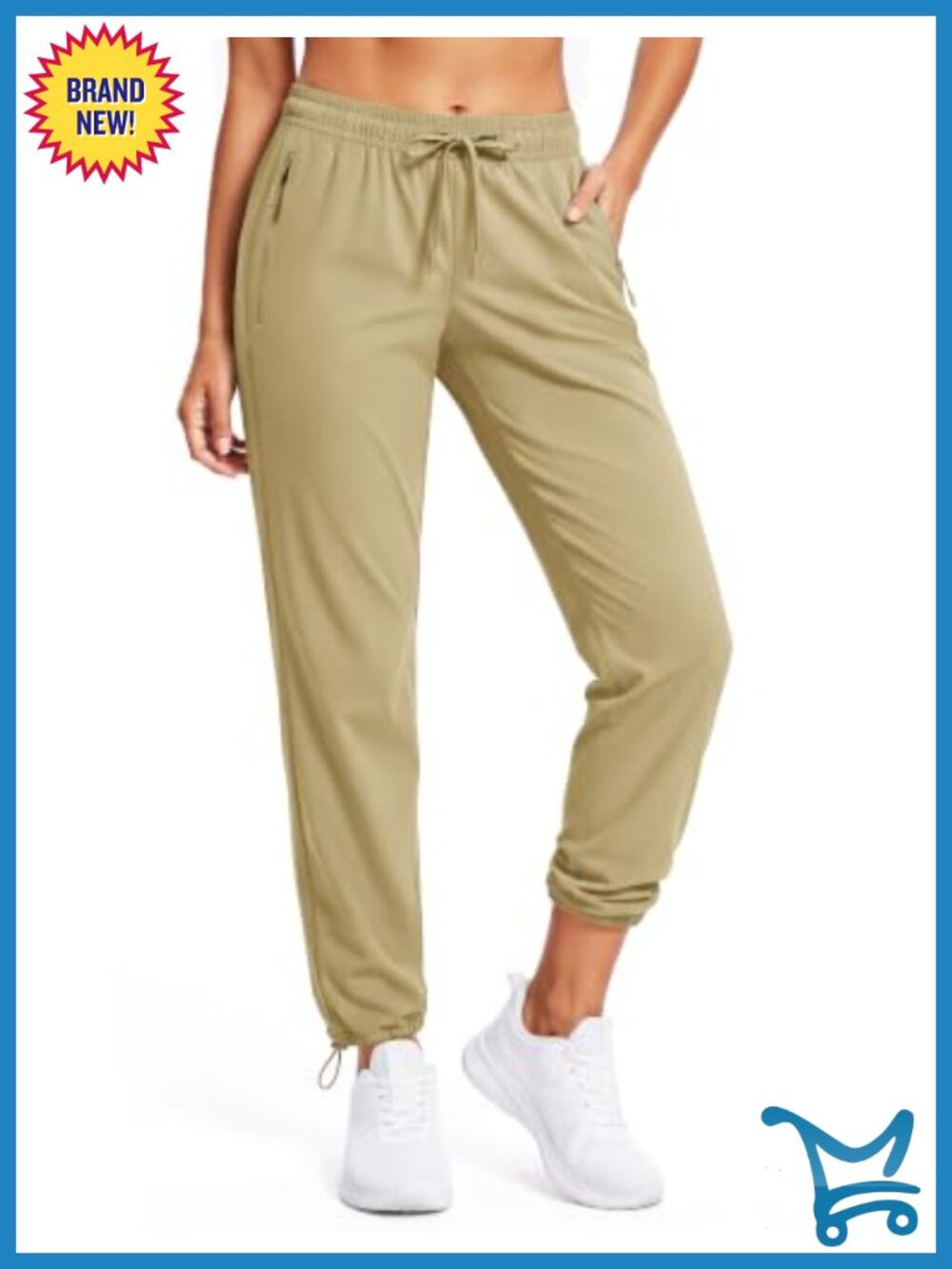 Lightweight Quick Dry Hiking Pants with 3 Zip Pockets